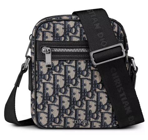 dior diamond messenger bag|Dior crossbody bag for men.